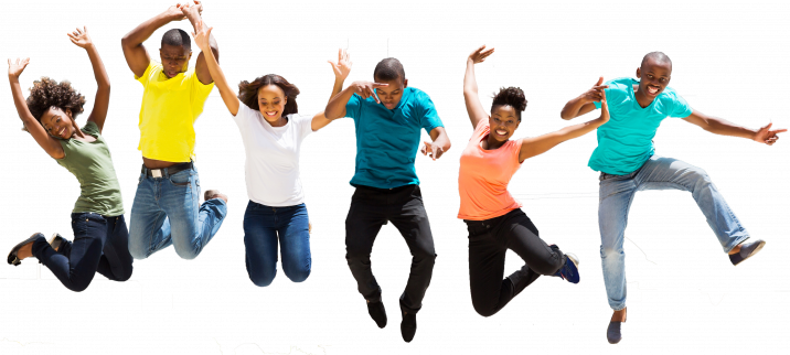 Happy students at Varsity Lofts student residence Vanderbijlpark